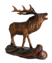 Hirsch mit Geweih
